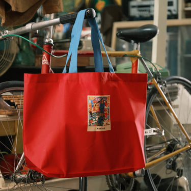 Melintasi Waktu Tote Bag - Red