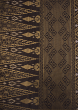 Samping Pucuk Buluh Bintang - Deep Brown