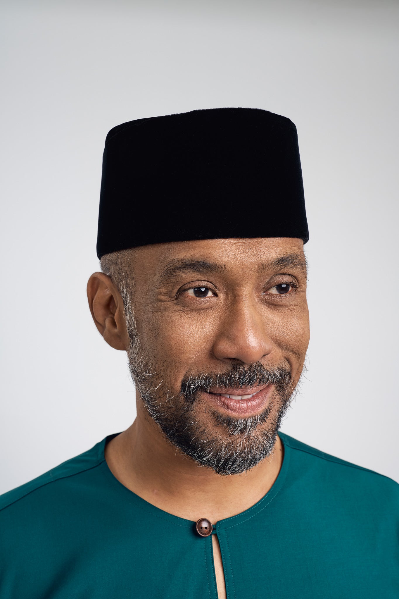 Patawali Modern Fit Baju Melayu Teluk Belanga - Deep Teal