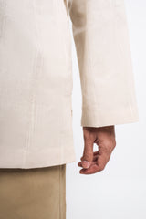 Detak Modern Fit Long Sleeves Top - Beige