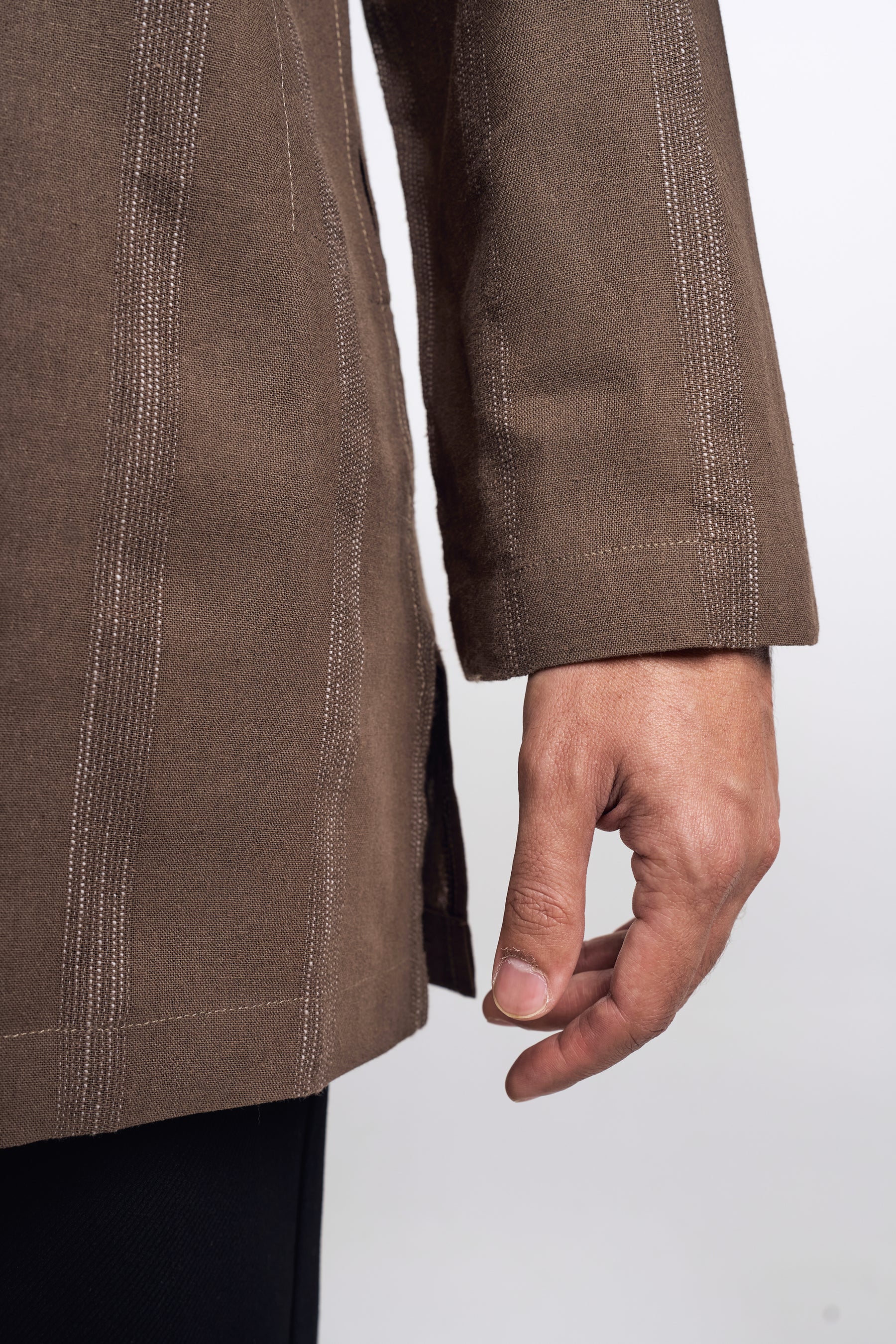 Detak Modern Fit Long Sleeves Top -  Dusty Olive