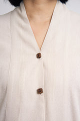 Detak Women Baju Belah - Beige