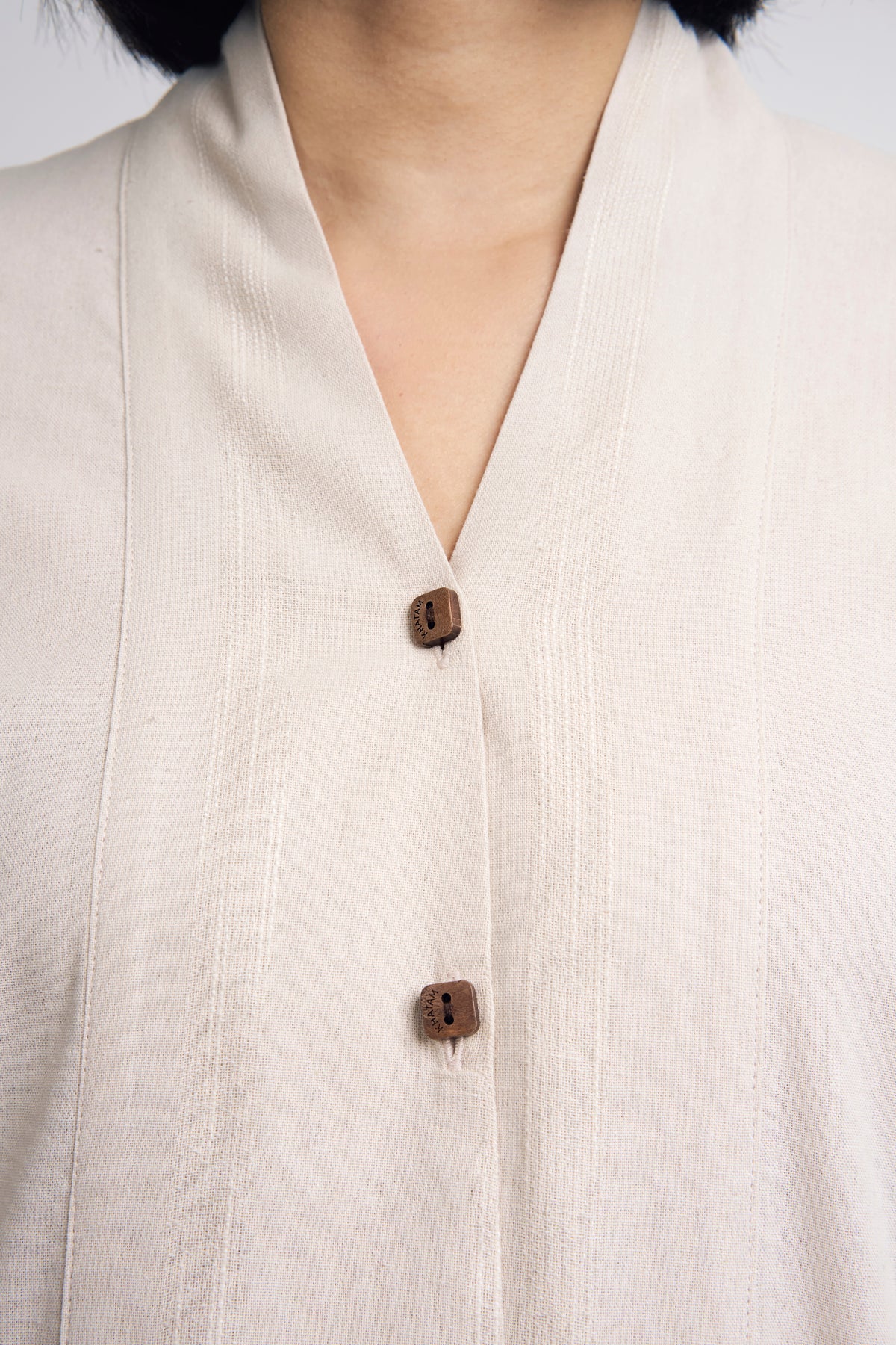 Detak Women Baju Belah - Beige