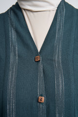 Detak Women Baju Belah -  Dark Green