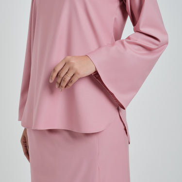 Patawali Baju Kurung - Dusty Pink