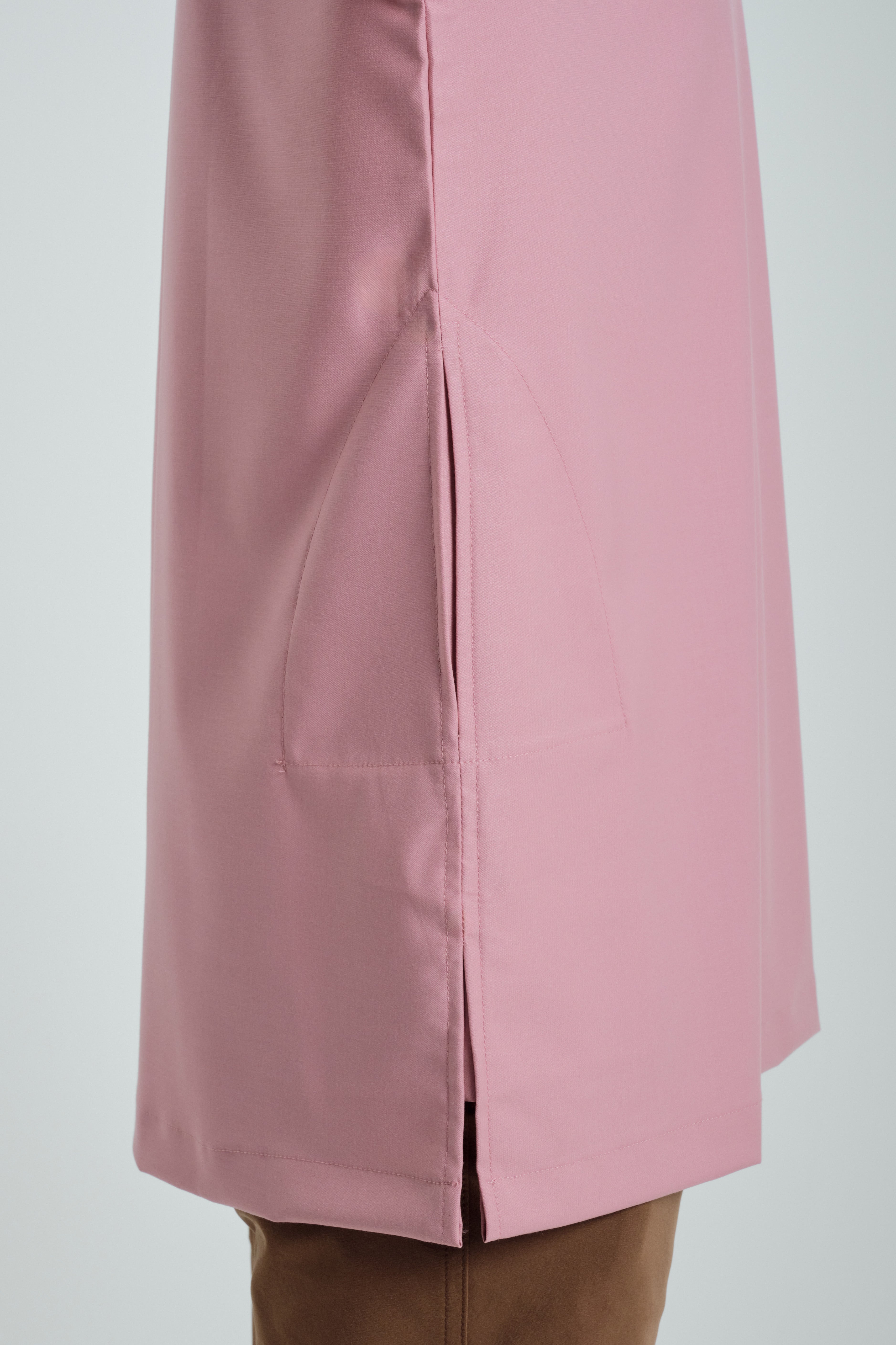 Patawali Three Quarter Sleeve Top - Dusty Pink