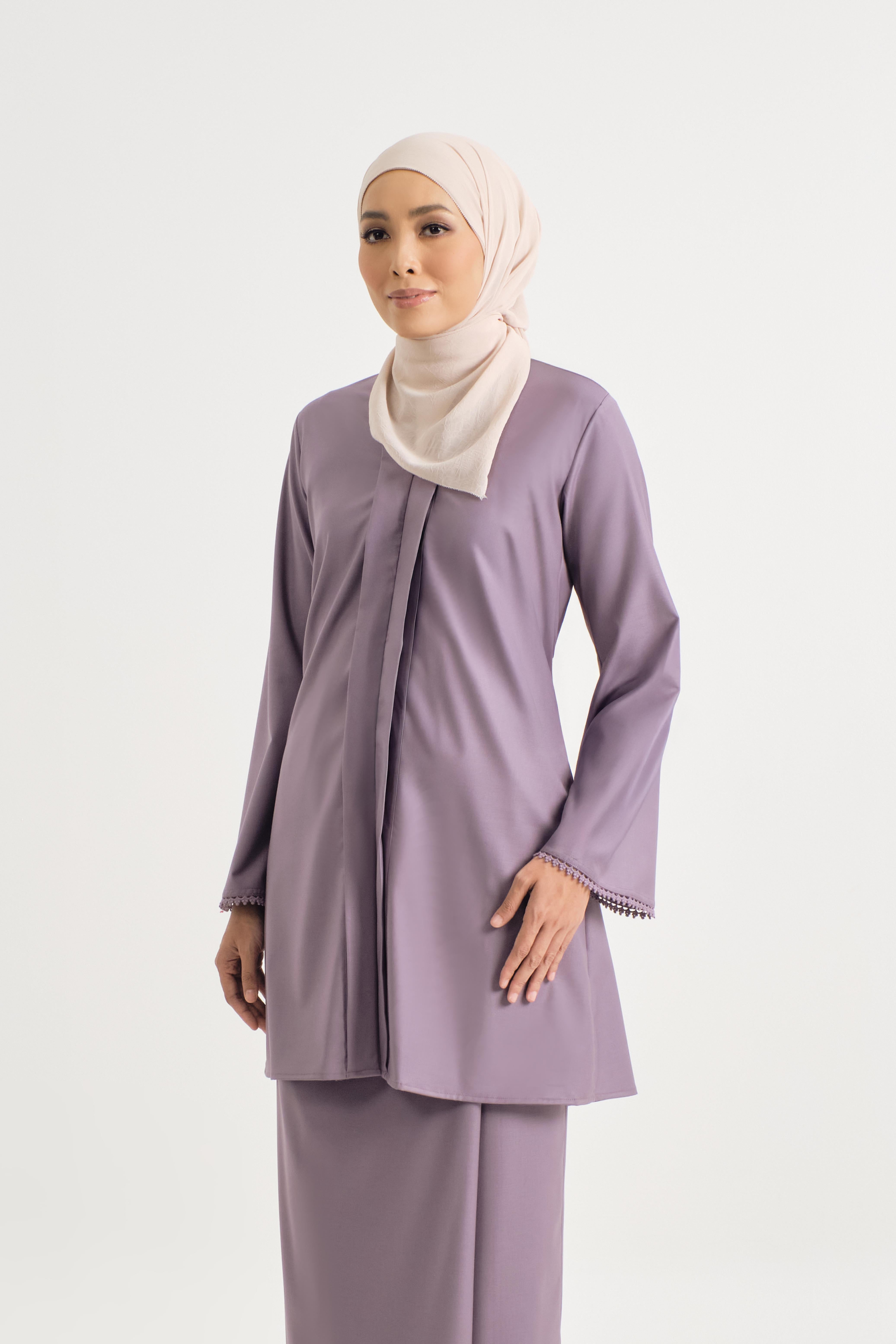 Patawali Baju Kebaya - Dusty Lilac