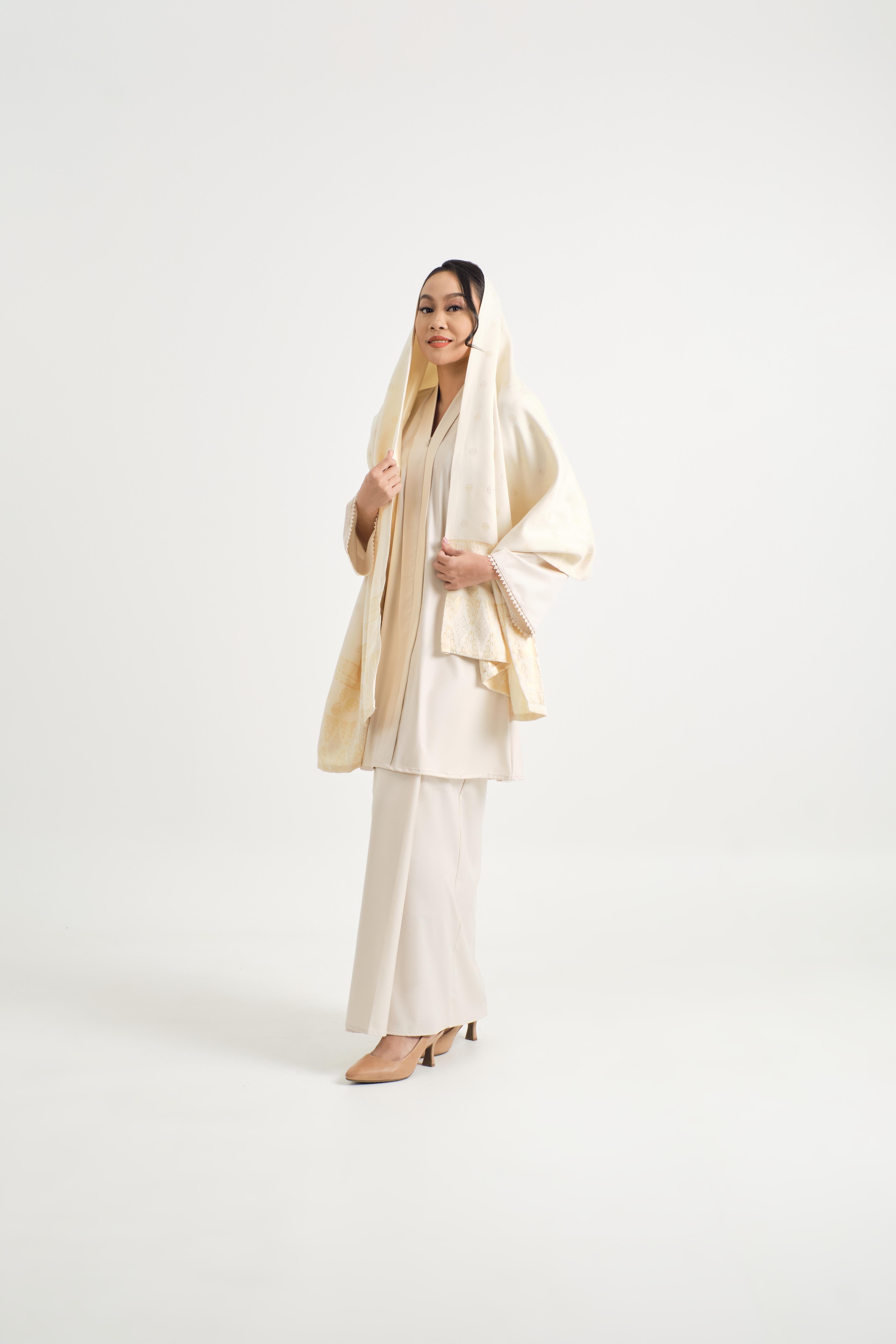 Patawali Baju Kebaya - Ecru Beige