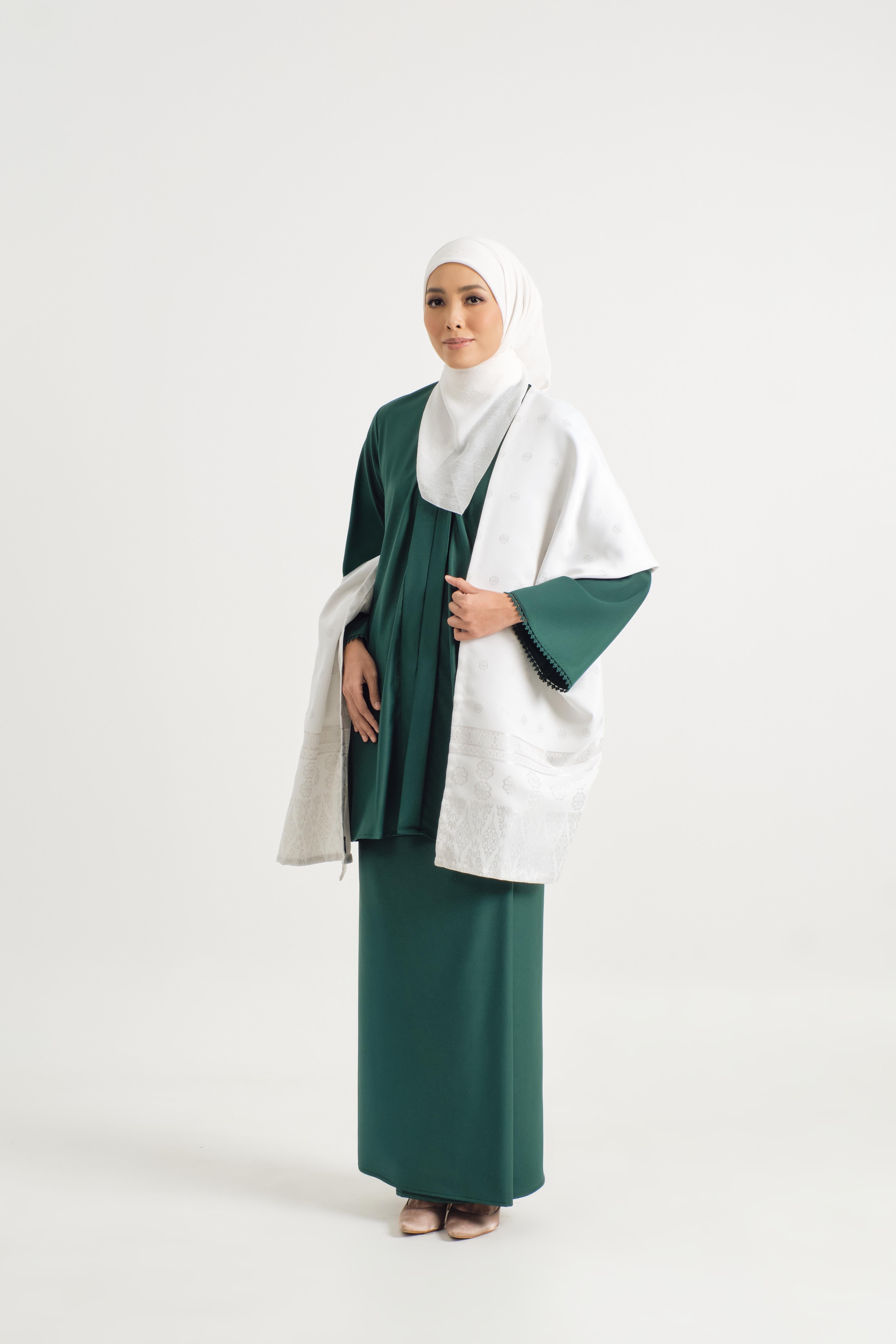 Patawali Baju Kebaya - Emerald Green