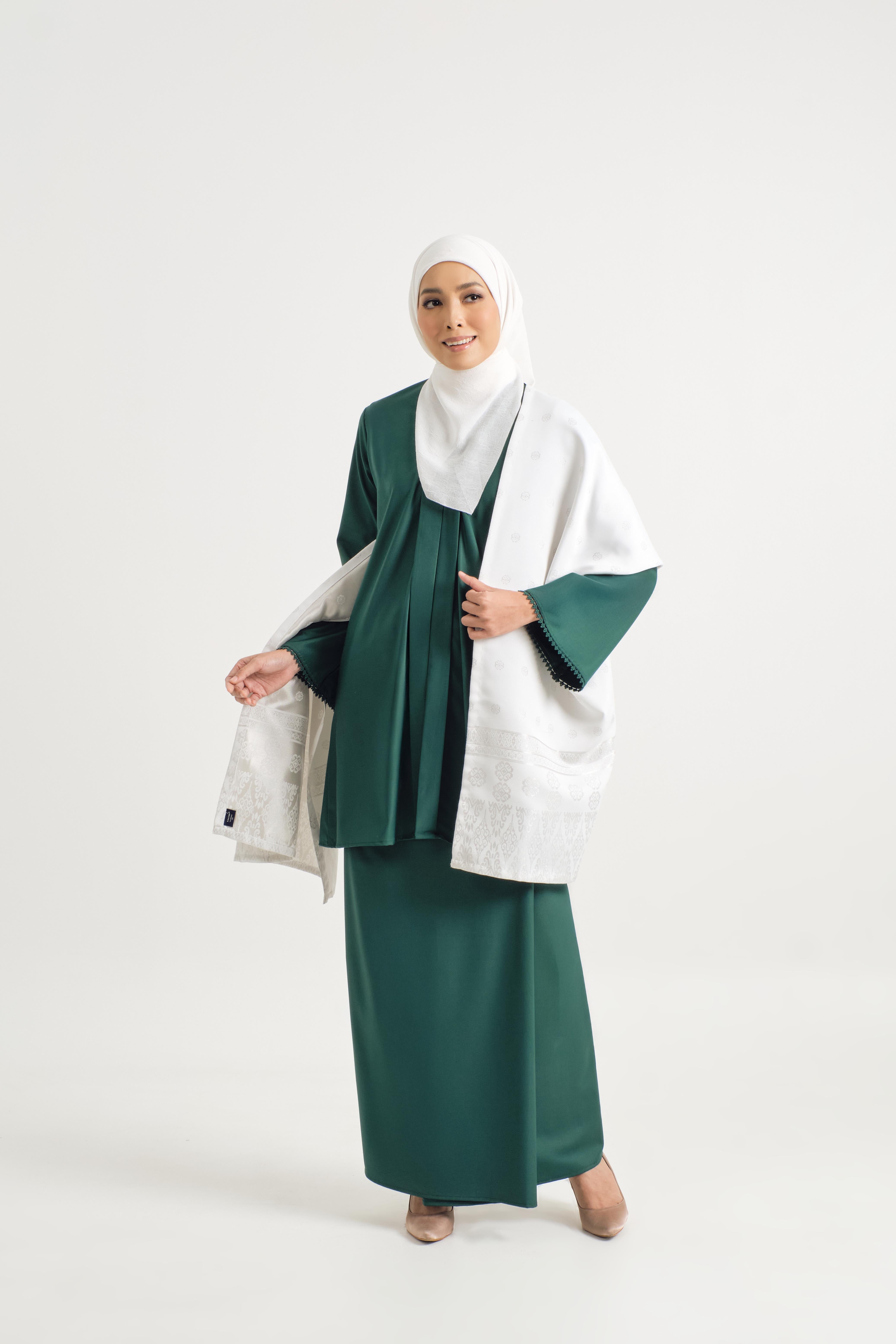 Patawali Baju Kebaya - Emerald Green