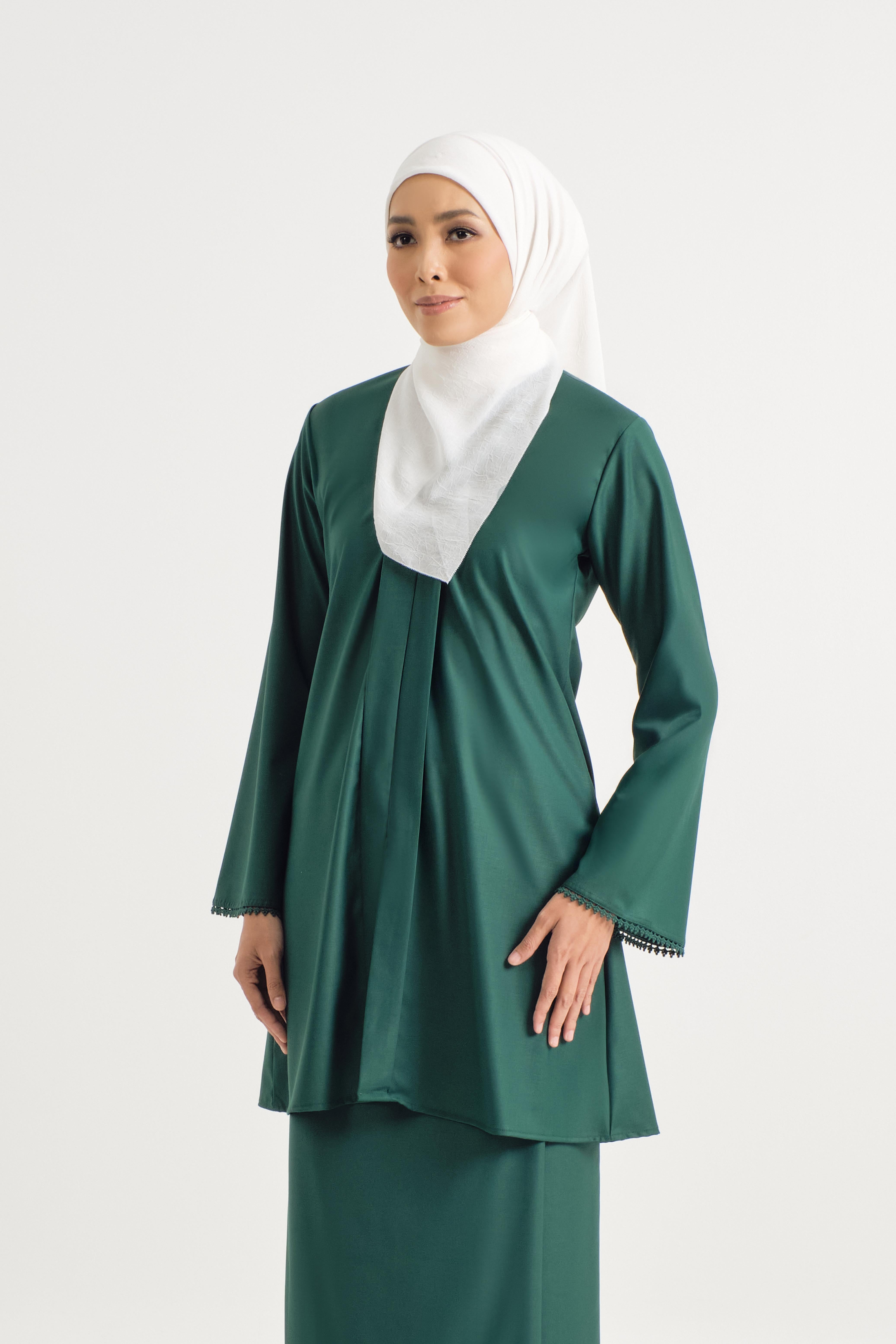 Patawali Baju Kebaya - Emerald Green