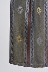 Boys Samping Galur Kelopak - Hijau Coklat