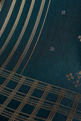 Samping Galur Cengkih - Hijau Emas