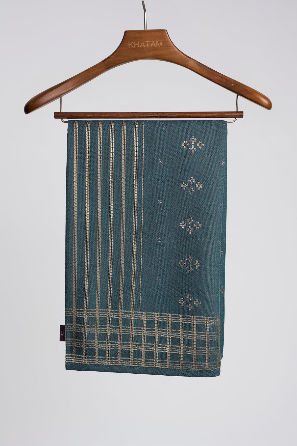 Samping Galur Cengkih - Hijau Emas