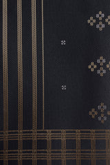 Samping Galur Cengkih - Hitam Emas