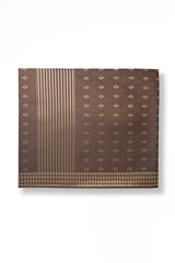 Samping Galur Cengkih - Coklat Emas