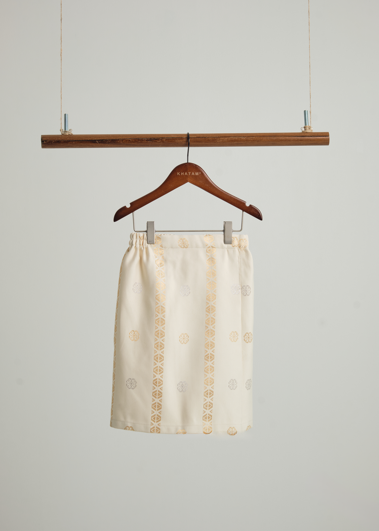 Boys Samping Kembang Anakan Mawar - Gold Yellow