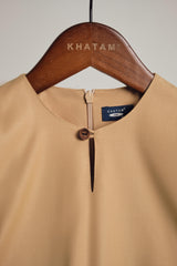 Patawali Baby Boys Baju Melayu Teluk Belanga - Golden Rod