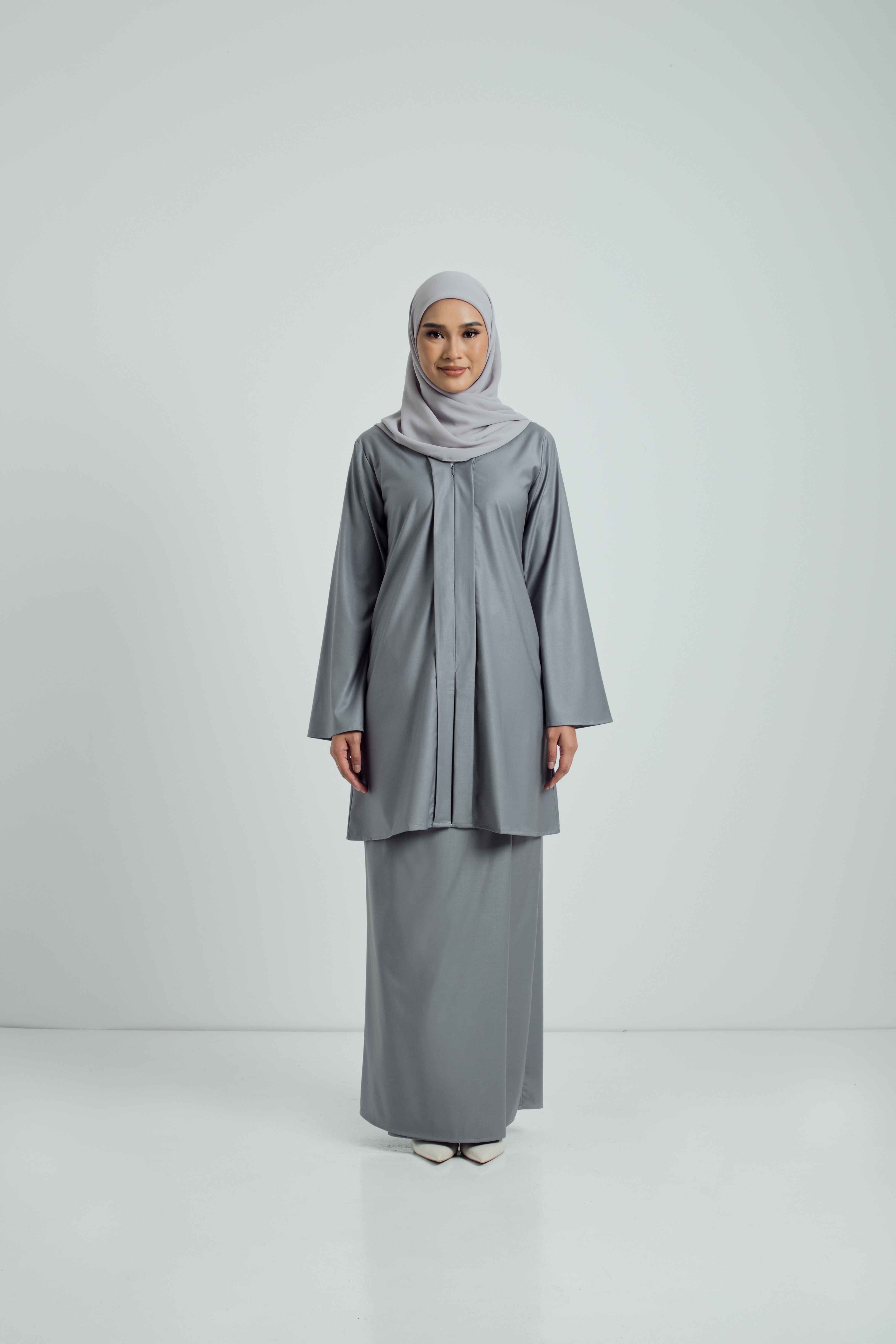 Patawali Baju Kebaya - Grey