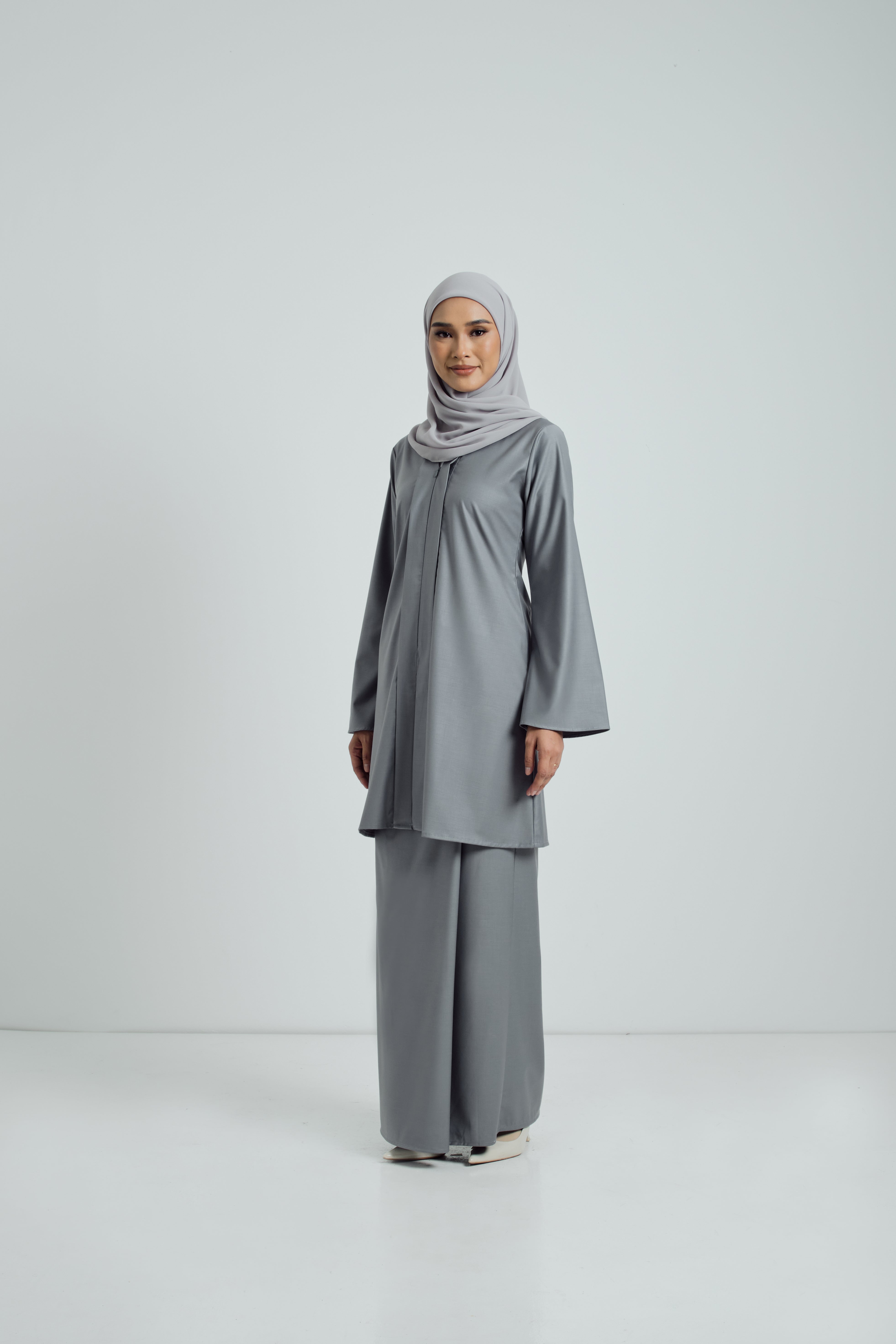 Patawali Baju Kebaya - Grey