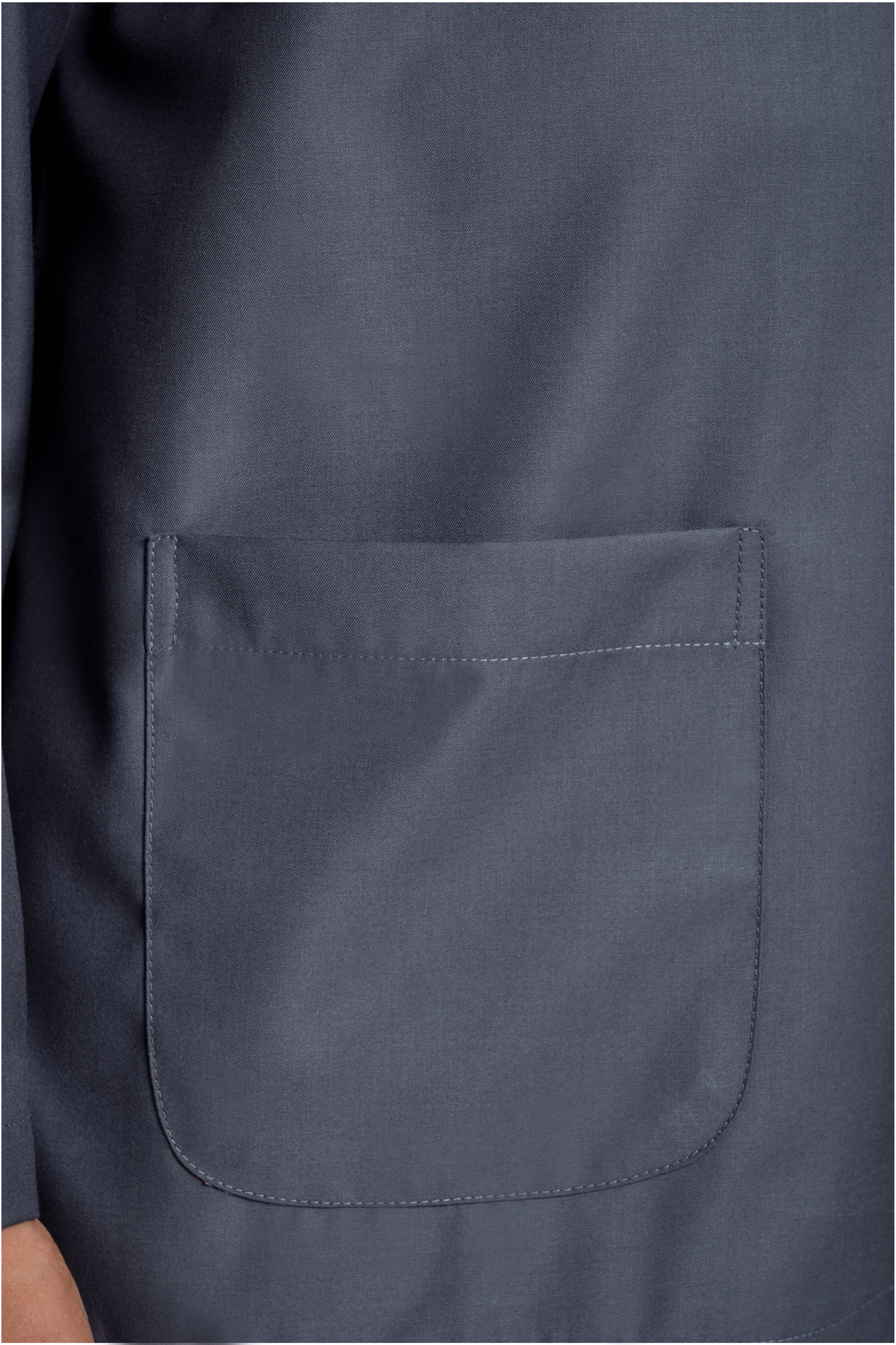 Patawali Classic Fit Baju Melayu Teluk Belanga - Iron Grey