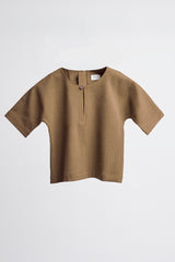 Kemudi Baby Boy Top - Olive