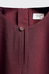 Kemudi Baby Boy Top - Red