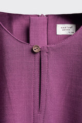 Kemudi Baby Boy Top - Mulberry