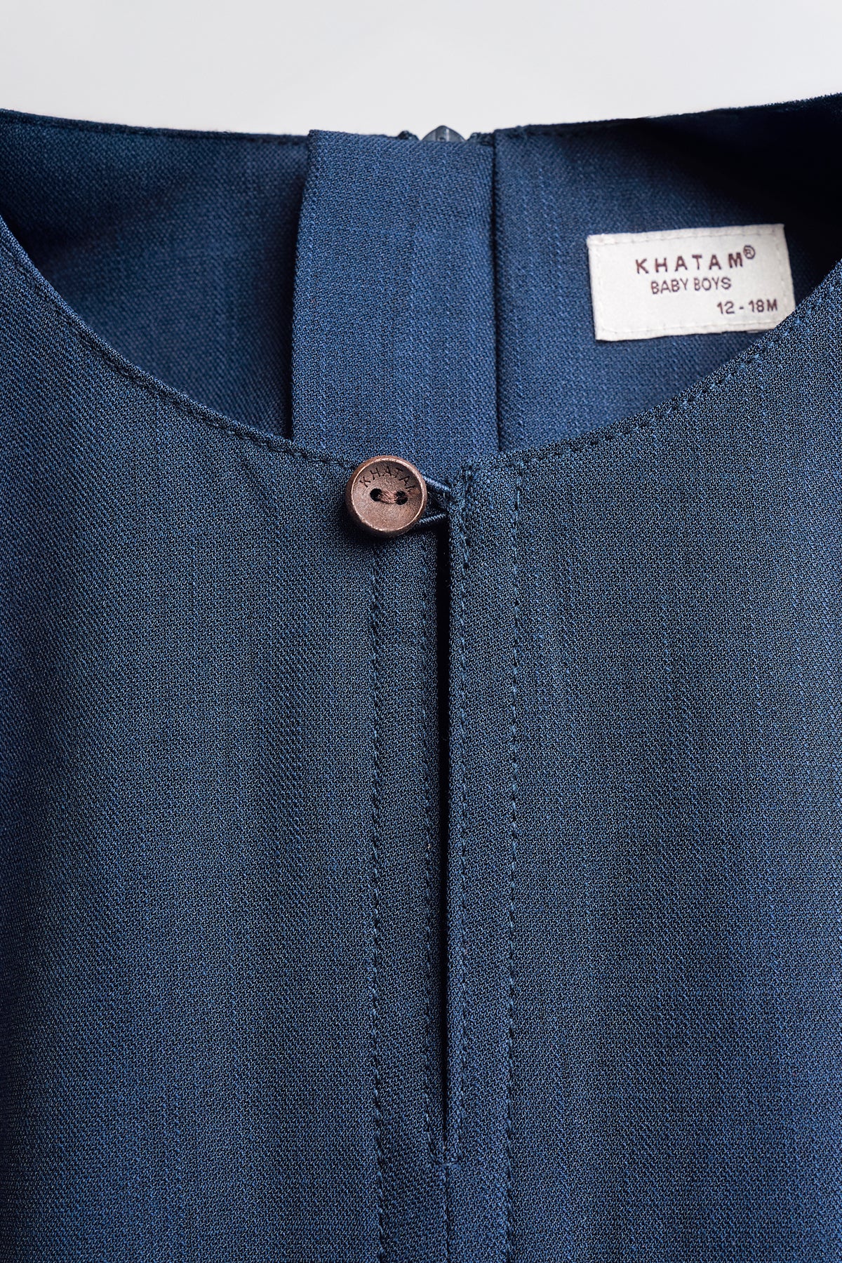 Kemudi Baby Boy Top - Dark Blue