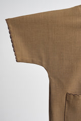 Kemudi Baby Girl Baju Kurung - Olive Brown