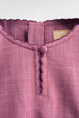 Kemudi Baby Girl Baju Kurung - Mulberry Pink