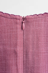 Kemudi Baby Girl Baju Kurung - Mulberry Pink