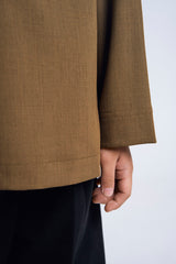 Kemudi Boys Top - Olive