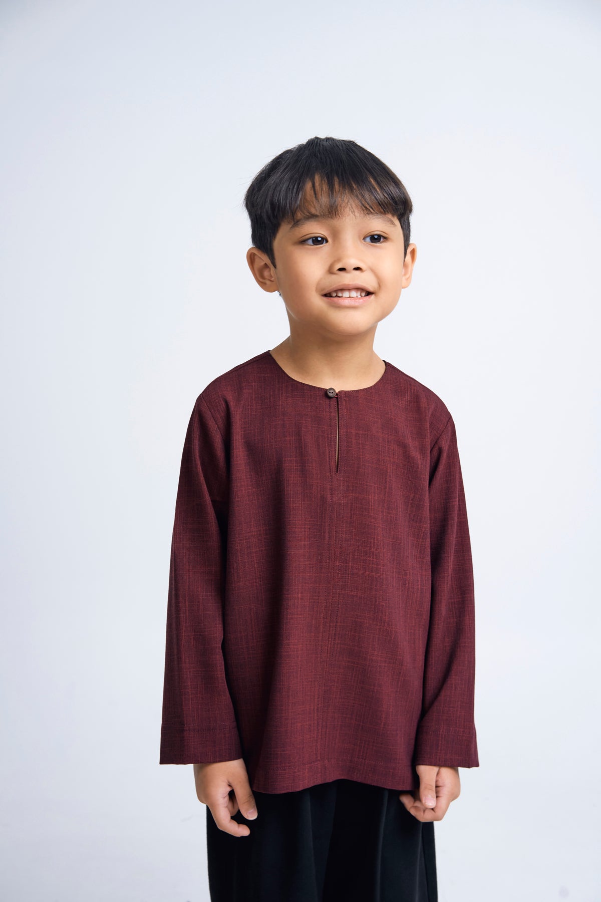 Kemudi Boys Top - Red