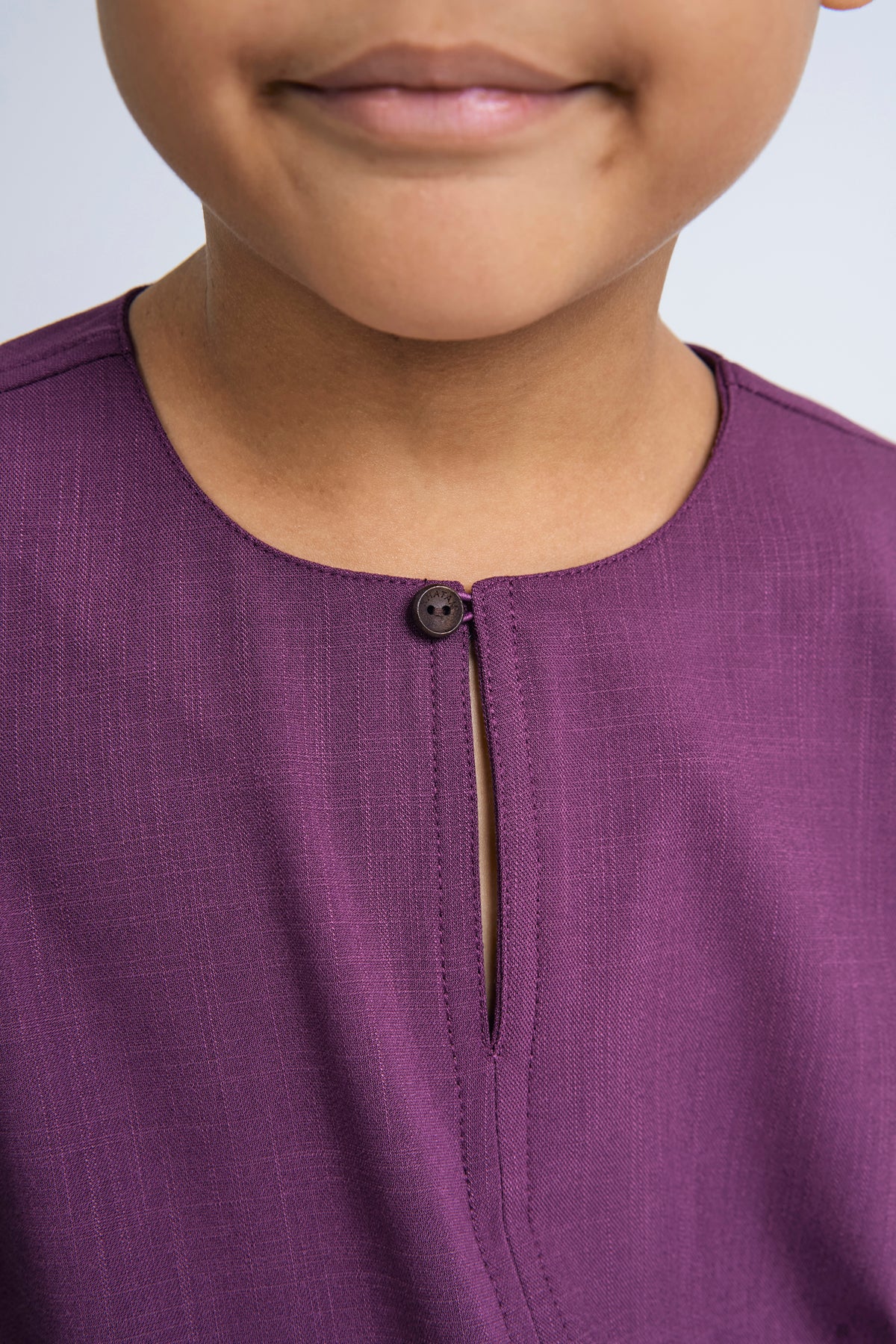 Kemudi Boys Top - Mulberry