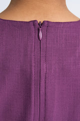 Kemudi Boys Top - Mulberry