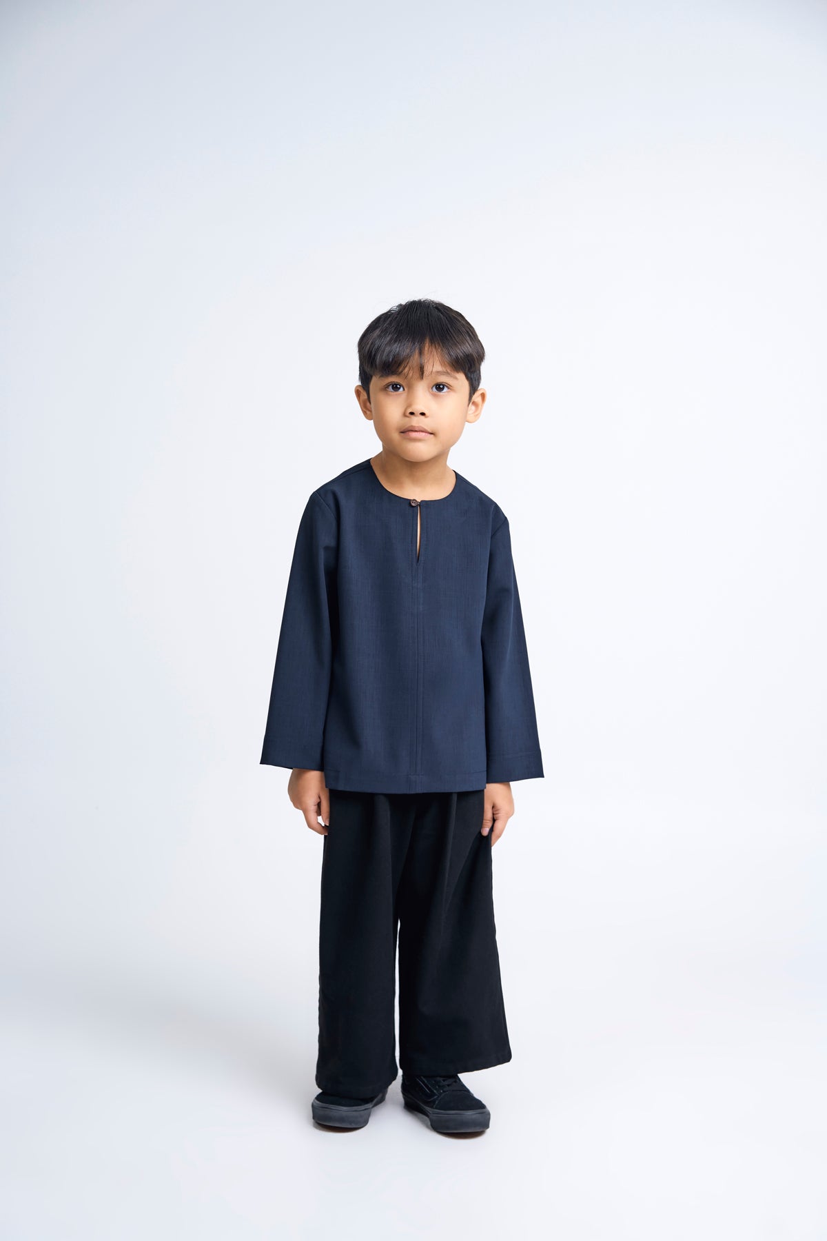 Kemudi Boys Top - Dark Blue