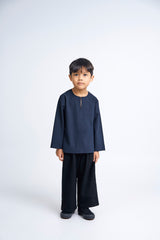 Kemudi Boys Top - Dark Blue