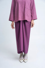 Kemudi Women Baju Kurung Kedah - Mulberry Pink