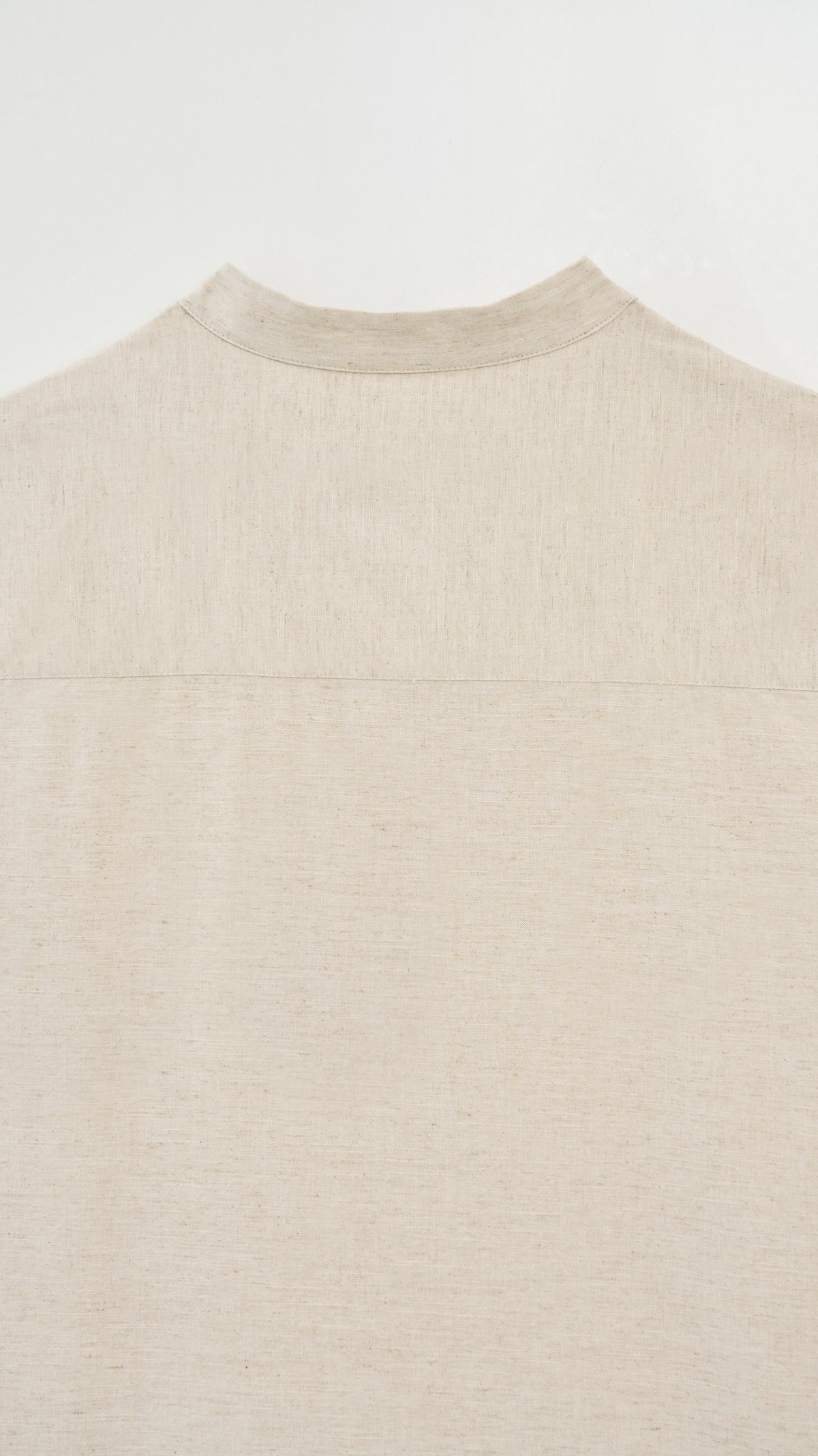 Kuadra Loose Fit Men Top Quarter Sleeve - Sand Beige