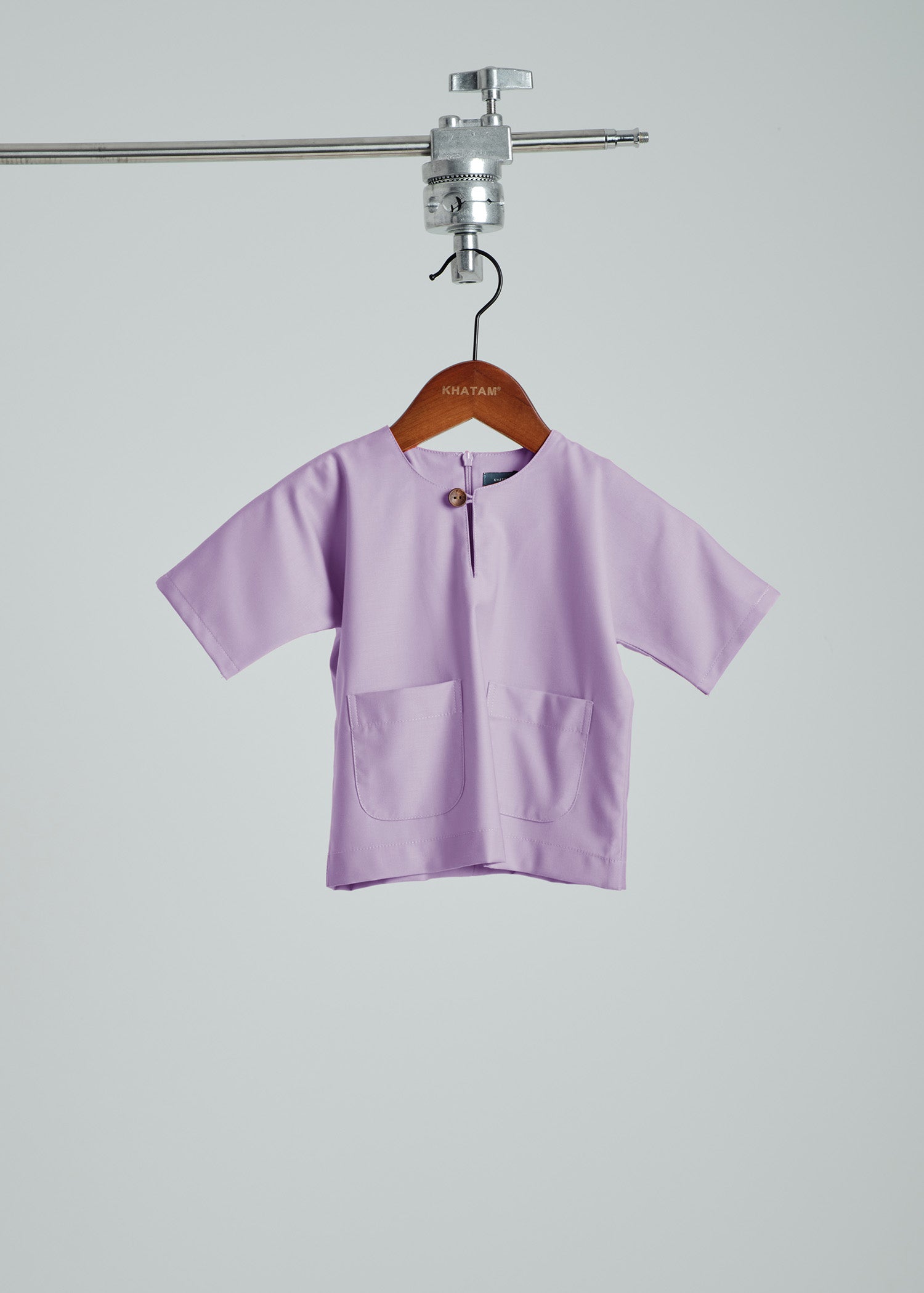 Patawali Baby Boys Baju Melayu Teluk Belanga - Lavender