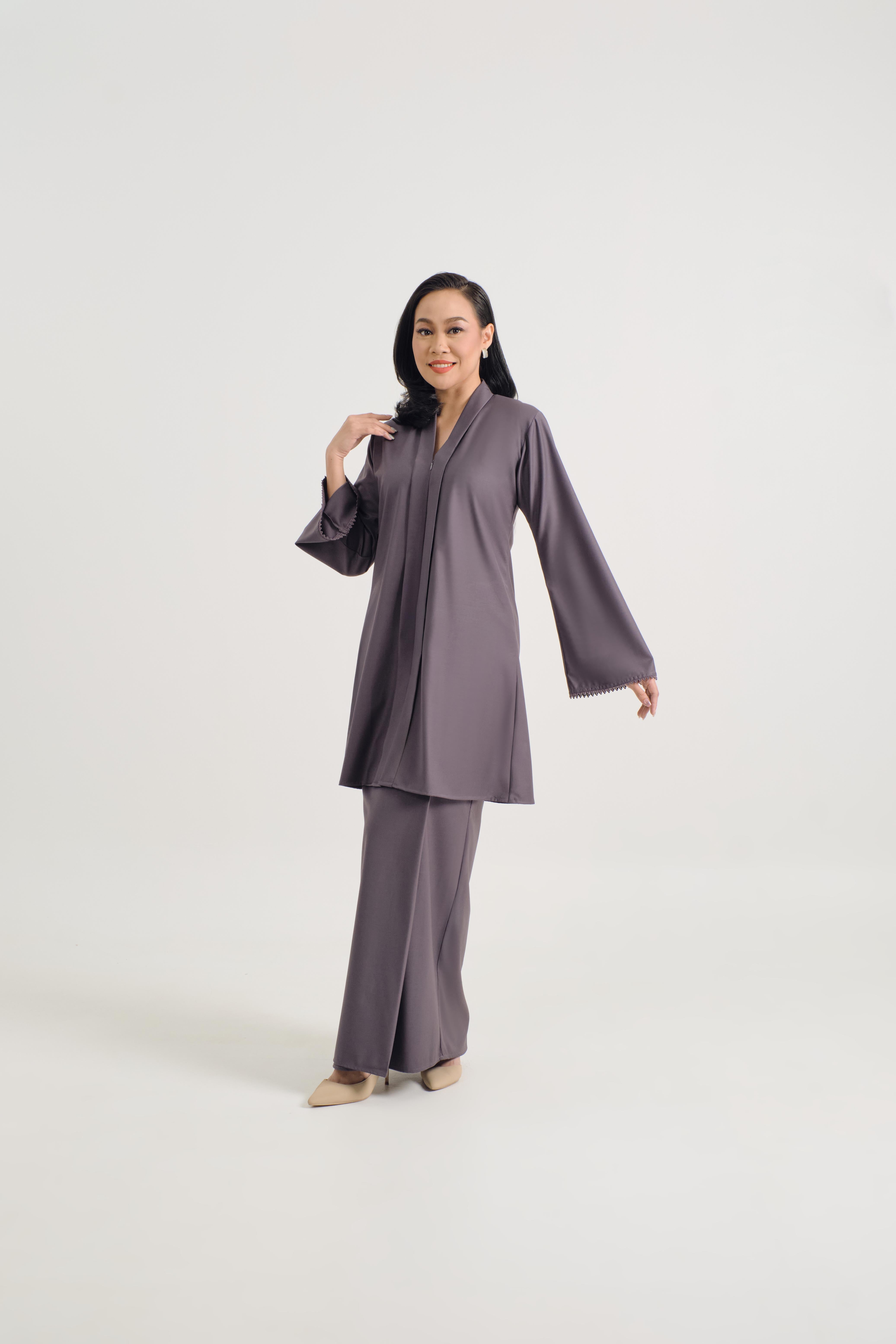 Patawali Baju Kebaya - Lead Grey