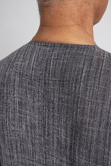 Lembar Modern Fit Long Sleeves Top - Charcoal