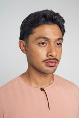 Lembar Modern Fit Long Sleeves Top - Apricot