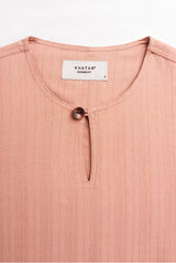 Lembar Modern Fit Long Sleeves Top - Apricot