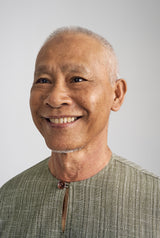 Lembar Modern Fit Long Sleeves Top - Seaweed Green