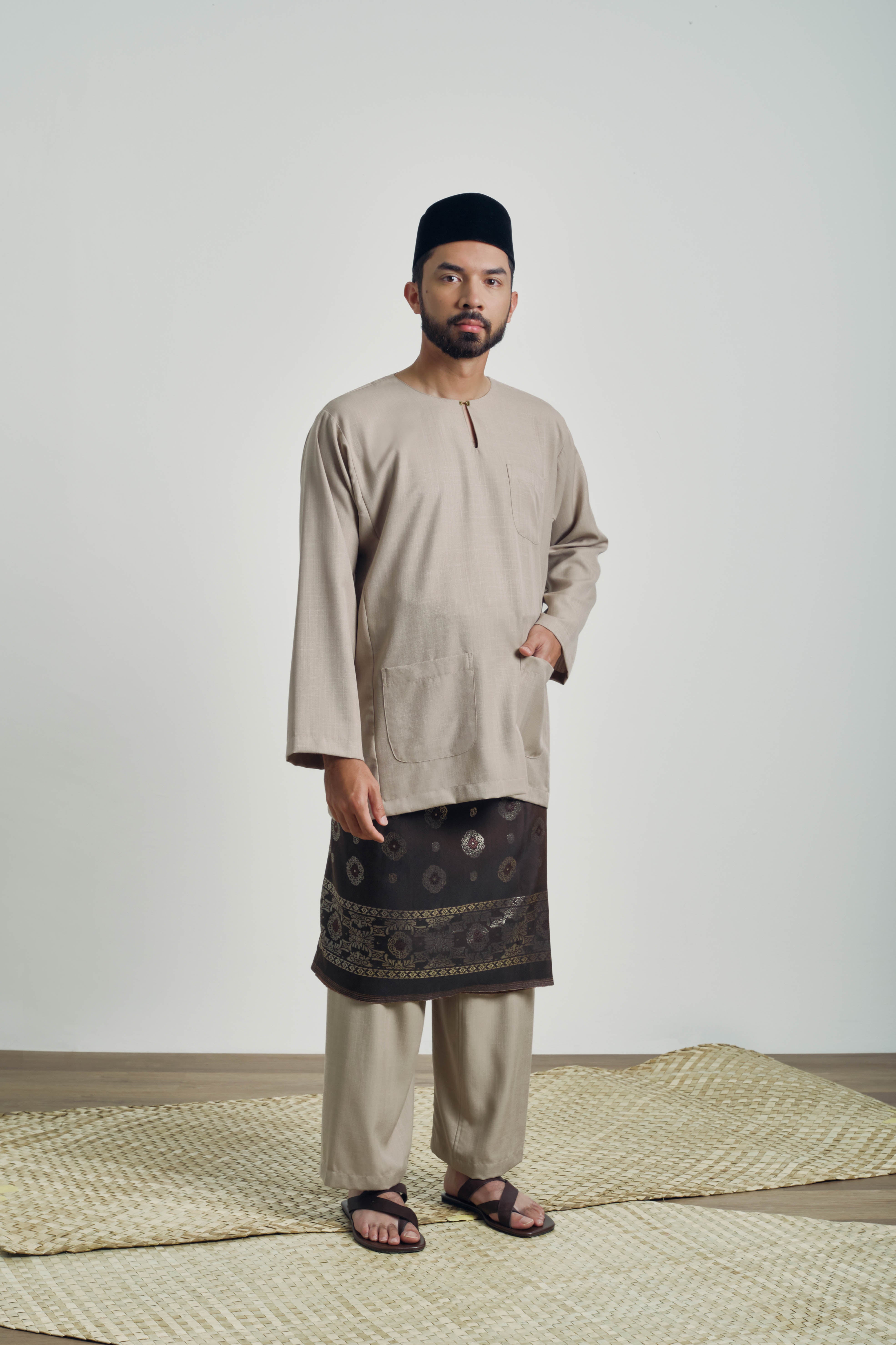 OG' Series Baju Melayu Teluk Belanga - Perang Muda