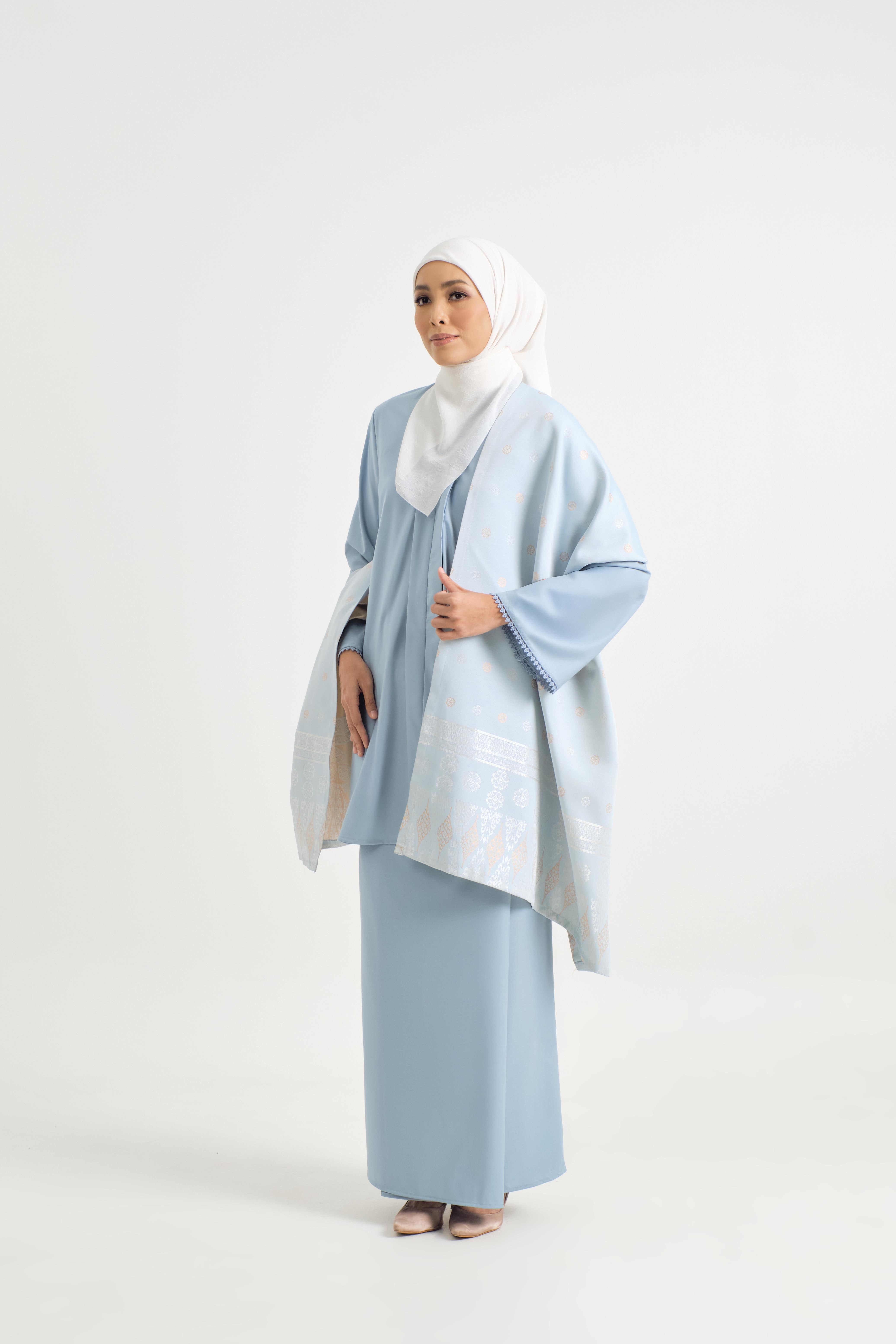 Patawali Baju Kebaya - Light Blue