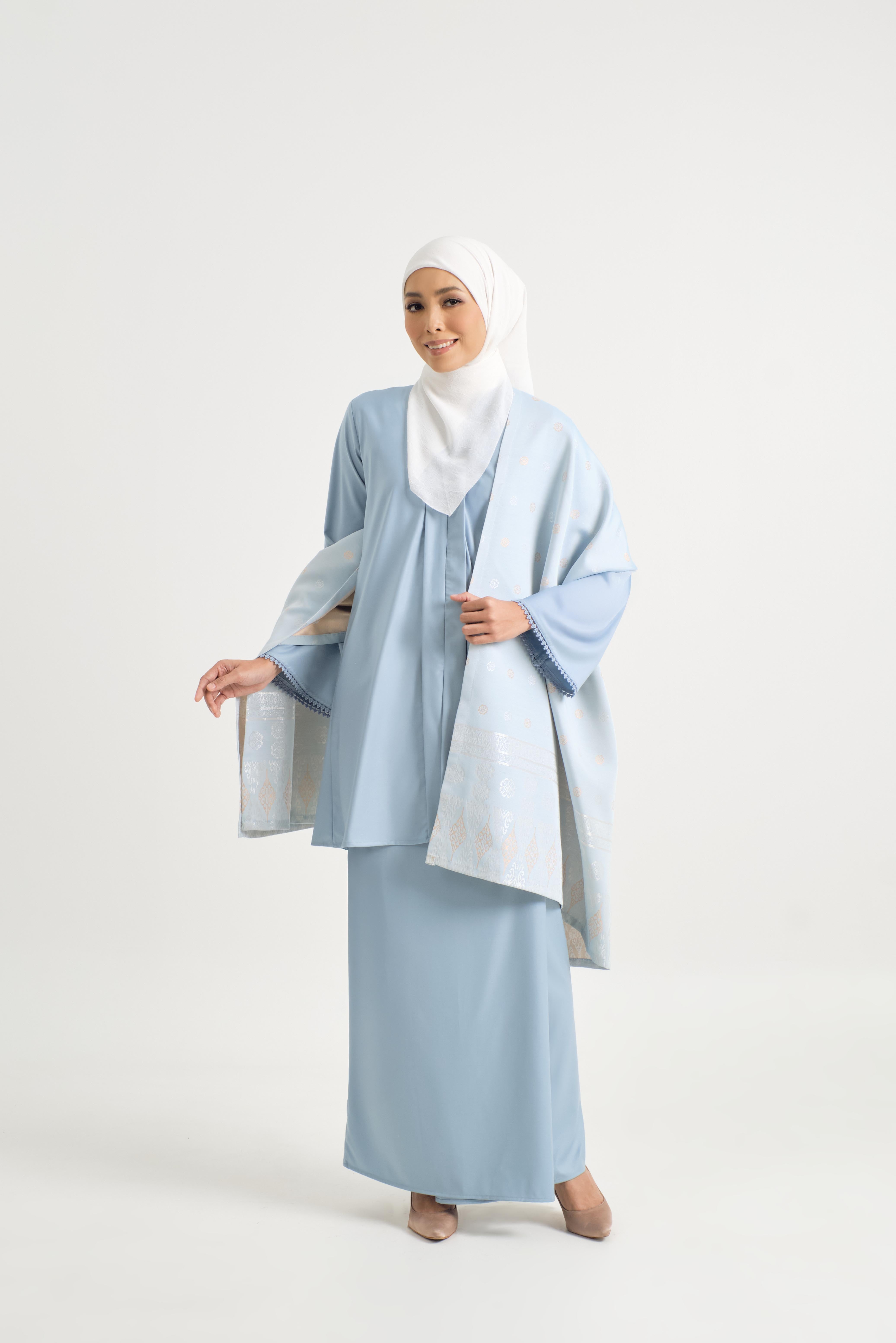 Patawali Baju Kebaya - Light Blue