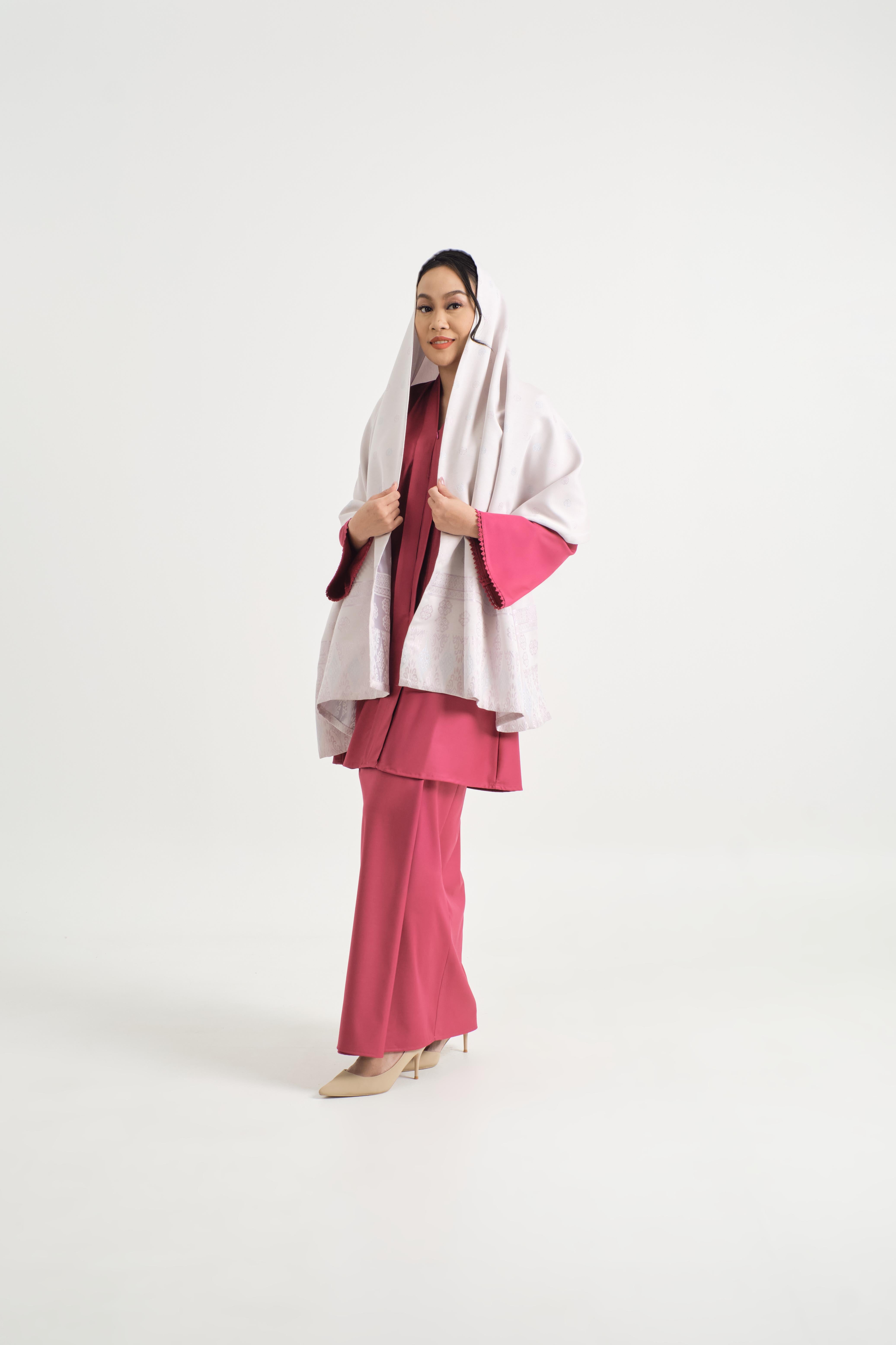 Patawali Baju Kebaya - Magenta Pink